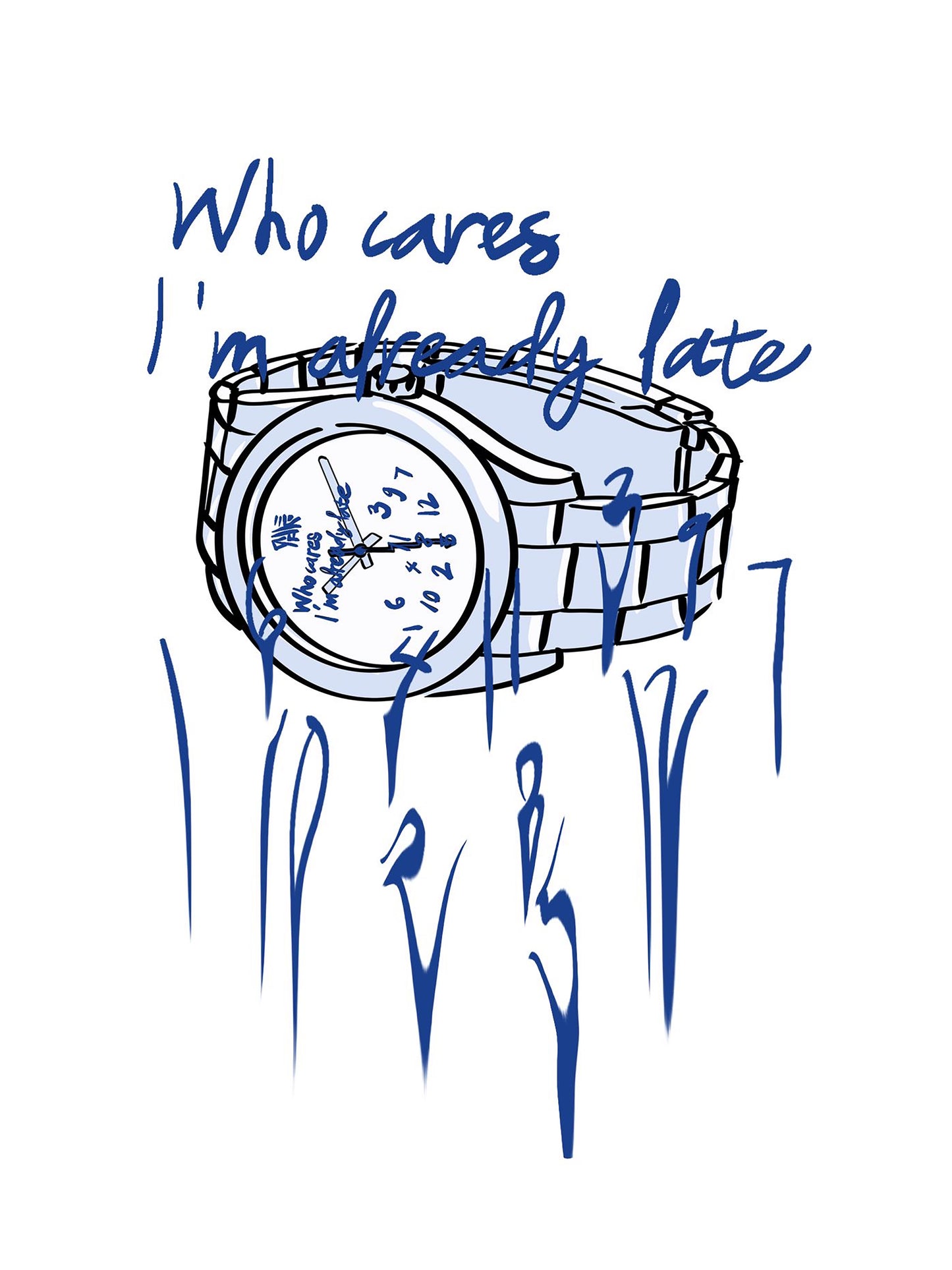 Who cares, I'm already late